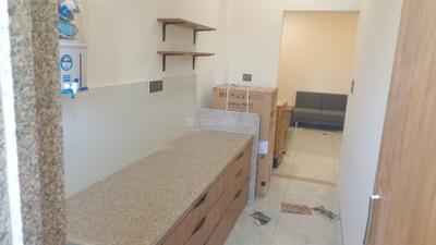 Kitchen Image of 691 Sq.ft 1 BHK Apartment / Flat for rent in Nipania Indore for Rs. 18000