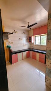 Kitchen Image of 600 Sq.ft 1 BHK Apartment / Flat for rent in Lokpriya Nagari, Vishrantwadi Pune for Rs. 22000