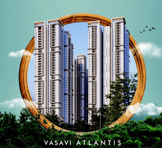 Image of 1310 Sq.ft 2 BHK Apartment / Flat for sale in Narsingi, Hyderabad for Rs. 10800000