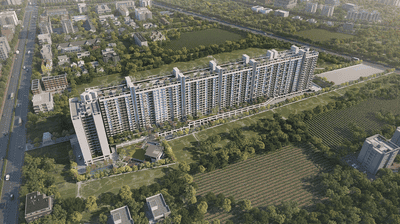 Image of 1058 Sq.ft 2 BHK Apartment / Flat for sale in Sukhwani Hermosa Casa, Mundhwa, Pune for Rs. 8700000