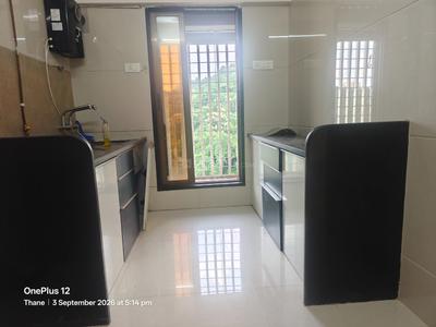 Kitchen Image of 900 Sq.ft 2 BHK Apartment / Flat for rent in Unique Greens, Thane West Thane for Rs. 27000