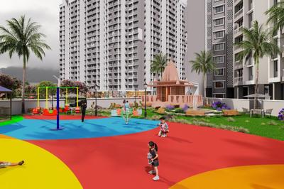 Image of 671 Sq.ft 1 BHK Apartment / Flat for sale in Kalyan East, Kalyan for Rs. 3099000