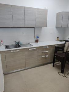 Kitchen Image of 760 Sq.ft 1 BHK Apartment / Flat for rent in Tirumanahalli Bengaluru for Rs. 29000