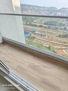 Balcony Image of 700 Sq.ft 1 BHK Apartment / Flat for rent in Ashar Arize, Kalwa Thane for Rs. 28000
