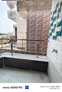 Balcony Image of 600 Sq.ft 1 BHK Builder Floor for rent in Partik Panchsheel Vihar, Khirki Extension New Delhi for Rs. 16000