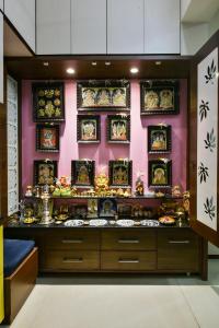 Kitchen Image of 3200 Sq.ft 4 BHK Apartment / Flat for sale in Gala Marvella, South Bopal Ahmedabad for Rs. 30000000