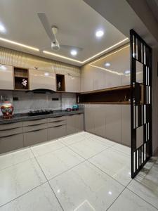 Kitchen Image of 1800 Sq.ft 3 BHK Apartment / Flat for sale in The Atlantis, Zundal Ahmedabad for Rs. 10000000