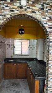 Kitchen Image of 1500 Sq.ft 3 BHK Apartment / Flat for rent in Dum Dum Kolkata for Rs. 17000
