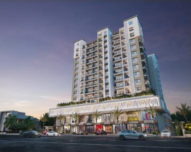 Image of 1279 Sq.ft 3 BHK Apartment / Flat for sale in Yogeshwar Shivalik Skyraa, Konark Nagar, Nashik for Rs. 4860200