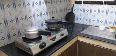Kitchen Image of 750 Sq.ft 1 BHK Apartment / Flat for rent in AV Velachery Apartment, Velachery Chennai for Rs. 15000