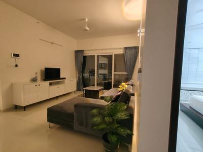 Hall Image of 1955 Sq.ft 3 BHK Apartment / Flat for rent in L And T Raintree Boulevard, Sahakara Nagar Bengaluru for Rs. 118000