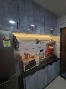 Kitchen Image of 750 Sq.ft 1 BHK Apartment / Flat for sale in Vesu Surat for Rs. 2200000