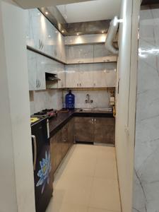 Kitchen Image of 550 Sq.ft 1 BHK Apartment / Flat for rent in Aditya Urban Homes, Bamheta Village Ghaziabad for Rs. 16000