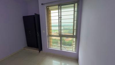Bedroom Image of 720 Sq.ft 3 BHK Apartment / Flat for rent in Alcove New Kolkata, Serampore Hooghly for Rs. 23000