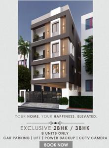 Image of 969 Sq.ft 2 BHK Apartment / Flat for sale in Adambakkam, Chennai for Rs. 9690000