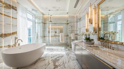 Bathroom Image of 2946 Sq.ft 4 BHK Apartment / Flat for sale in BJB Nagar Bhubaneswar for Rs. 23500000