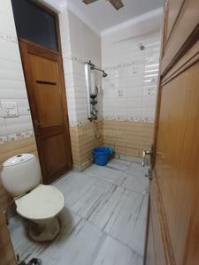 Bathroom Image of 220 Sq.ft 1 RK Builder Floor for rent in Sant Nirankari Colony RWA, Mukherjee Nagar New Delhi for Rs. 13000