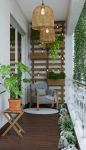 Balcony Image of 1000 Sq.ft 2 BHK Apartment / Flat for sale in Sector 110 Noida for Rs. 3500000