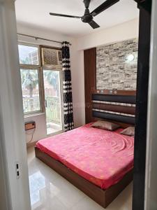Bedroom Image of 800 Sq.ft 2 BHK Apartment / Flat for rent in Shree Vardhman Mantra, Sector 67 Gurgaon for Rs. 28000