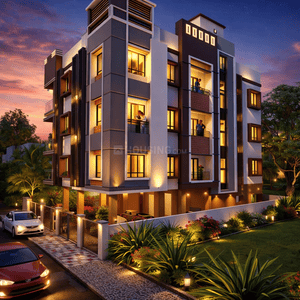 Image of 930 Sq.ft 2 BHK Apartment / Flat for sale in Boral, Kolkata for Rs. 2790000