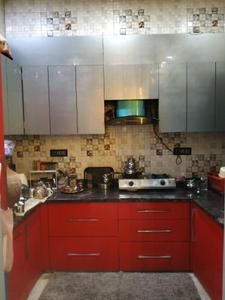 Kitchen Image of 1800 Sq.ft 4 BHK Builder Floor for sale in Tri Nagar New Delhi for Rs. 16500000