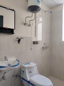 Bedroom Two Image of 1100 Sq.ft 3 BHK Apartment / Flat for rent in Pyramid Infinity, Sector 70 Gurgaon for Rs. 42000