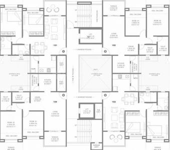 Image of 1020 Sq.ft 2 BHK Apartment / Flat for sale in Pharande Felicity, Ravet, Pune for Rs. 6500000