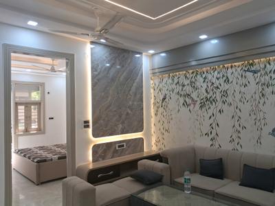 Living Room Image of 900 Sq.ft 3 BHK Builder Floor for rent in Uttam Nagar New Delhi for Rs. 27500