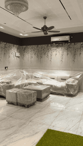 Living Room Image of 3150 Sq.ft 4 BHK Builder Floor for sale in Shourya Shouryapuram, Lal Kuan Ghaziabad for Rs. 13000000