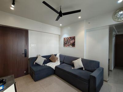 Hall Image of 600 Sq.ft 1 BHK Apartment / Flat for rent in V Uptown, Ravet Pune for Rs. 25000