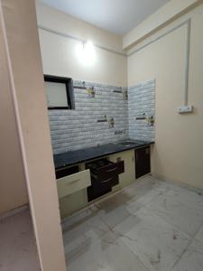 Kitchen Image of 600 Sq.ft 1 BHK Independent House for rent in Bajwa Vadodara for Rs. 5000