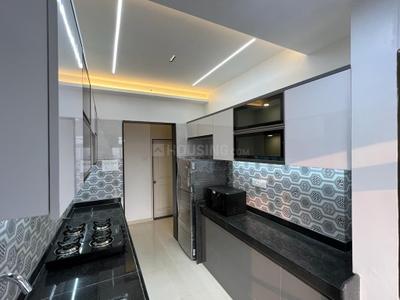 Kitchen Image of 642 Sq.ft 1 BHK Apartment / Flat for sale in Sanghvi S3 Ecocity Woods, Mira Road East Mira Bhayandar for Rs. 8500000