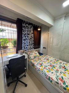 Bedroom Image of 1234 Sq.ft 2 BHK Apartment / Flat for rent in National Sicily Marvel, Kopar Khairane Navi Mumbai for Rs. 54000