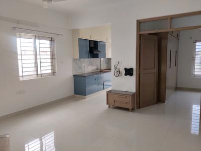 Living Room Image of 598 Sq.ft 1 BHK Apartment / Flat for rent in Mahadevapura Bengaluru for Rs. 30000