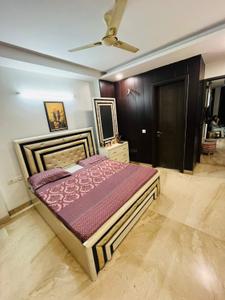 Bedroom Image of 1800 Sq.ft 3 BHK Builder Floor for rent in Kirti Nagar New Delhi for Rs. 60000