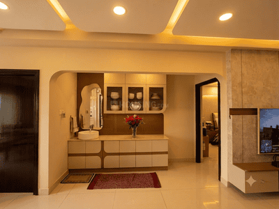 Living Room Image of 1850 Sq.ft 3 BHK Apartment / Flat for sale in Lansum El Dorado, Narsingi Hyderabad for Rs. 25000000