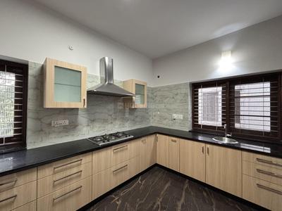 Kitchen Image of 4000 Sq.ft 3 BHK Duplex for rent in Sahakara Nagar Bengaluru for Rs. 200000