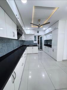 Kitchen Image of 2850 Sq.ft 4 BHK Apartment / Flat for rent in Cybercity Rainbow Vistas Rock Garden, Borabanda Hyderabad for Rs. 86000