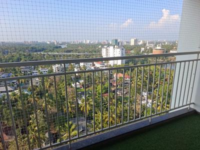 Balcony Image of 1615 Sq.ft 3 BHK Apartment / Flat for sale in Asset Canvas, Maradu Kochi for Rs. 13500000
