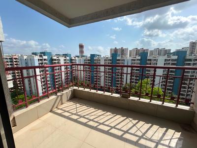 Balcony Image of 938 Sq.ft 2 BHK Apartment / Flat for rent in Nanded Madhuvanti, Nanded Pune for Rs. 23000