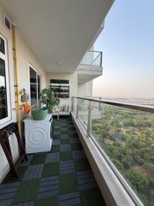 Balcony Image of 2300 Sq.ft 3.5 BHK Apartment / Flat for rent in DLF One Midtown, Karampura New Delhi for Rs. 95000