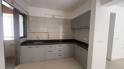Kitchen Image of 865 Sq.ft 3 BHK Apartment / Flat for rent in Shaligram Prime, South Bopal Ahmedabad for Rs. 28500
