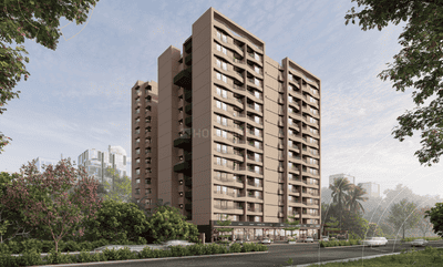 Image of 1620 Sq.ft 2 BHK Apartment / Flat for sale in The Attraction, Sargasan, Gandhinagar for Rs. 6600000