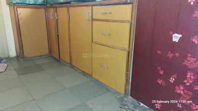 Kitchen Image of 500 Sq.ft 2 BHK Apartment / Flat for sale in Uma apartments, Bhakti Nagar Rajkot for Rs. 2350000