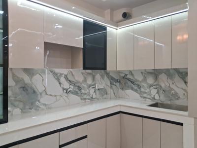 Kitchen Image of 850 Sq.ft 3 BHK Builder Floor for rent in Dwarka Mor New Delhi for Rs. 27000