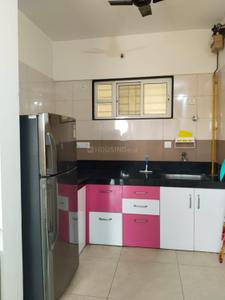 Kitchen Image of 600 Sq.ft 1 BHK Apartment / Flat for sale in Bhugaon Pune for Rs. 4200000