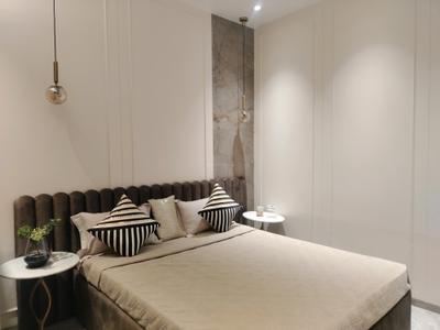 Bedroom Image of 1000 Sq.ft 2 BHK Apartment / Flat for sale in Metro Satyam Queens Necklace, Taloja Navi Mumbai for Rs. 8550000