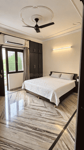 Bedroom Image of 1050 Sq.ft 2 BHK Builder Floor for rent in Palam Vihar Gurgaon for Rs. 33000