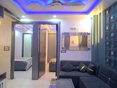 Living Room Image of 850 Sq.ft 3 BHK Builder Floor for sale in Hastsal New Delhi for Rs. 4100000
