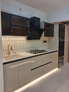 Kitchen Image of 2000 Sq.ft 4 BHK Apartment / Flat for sale in Garve Omega Paradise N Wing 57 Mid Town, Wakad Pune for Rs. 35000000